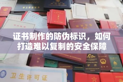 兴和证书制作的防伪标识，如何打造难以复制的安全保障