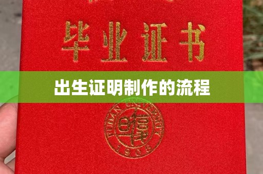 兴和出生证明制作的流程