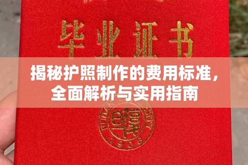 兴和揭秘护照制作的费用标准，全面解析与实用指南