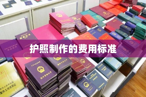 兴和护照制作的费用标准